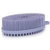 FReatech Brosse pour Corps avec Peigne en Silicone à 2 Faces pour Bain & Douche, Nettoyage Efficace et Massage Fin, Exfoliati