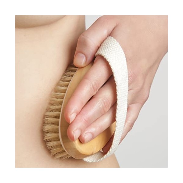 Firschoie 2 Pièces Brosse pour le corps de Massage, Brosse corporelle pour éliminer les peaux mortes, Utilisé pour améliorer 