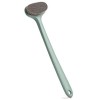 Surlees 2.0 Plus Brosse Dos Douche Long Manche, Brosse Douche pour le Dos, Brosse de Bain, Brosse pour le Corps Bleu émail, 