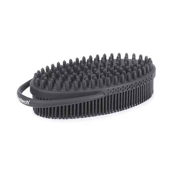 FREATECH Brosse pour Corps en Silicone à 2 Faces avec Poignée Boucle, Brosse pour Bain & Douche pour Exfolier et Masser la Co