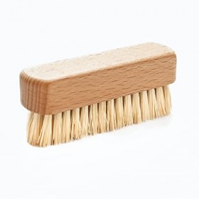 Chinchilla® Brosse à ongles pour enfants en bois de hêtre certifié et poils végétaliens en fibre naturelle | Fabriqué en Alle