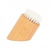 Brosse de massage pour le visage - 100 % poils naturels - Brosse de nettoyage pour le visage en crin de cheval - Brosse exfol