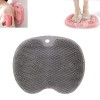 Shower Foot & Back Scrubber,Silicone Bath Massage Pad,2023 New Wall Mounted Back Scrubber,Silicone Bath Massage Cushion Brush