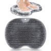 Brosse à pieds douche masseur de pieds, Épurateur de Pieds et de Dos, Lavage des Pieds en Silicone pour Soins Pieds, Pied Spa