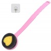 HuaLiSiJi Brosse Dos Douche Brosse Dos Long Manche, Massage du Corps, pour Eliminer Les Peaux Mortes et Réduire la Cellulite 