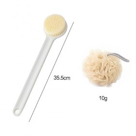 Brosse pour Corps,Brosse Dos Douche Long Manche,Doux Brosse pour le Dos Douche,Brosse de Bain pour le Brossage Du Dos,Humide 