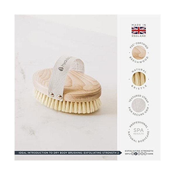 Brosse pour le corps et le bain avec des poils naturels