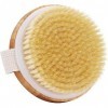 Brosse à sec pour le corps - poils naturels exfoliants pour le corps et le bain