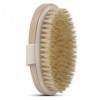 Brosse corporelle Peaux Sèches - Améliore la santé de la peau et de beauté - en poils naturels - enlever les peaux mortes et 