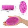 Lot de 3 brosses exfoliantes douces en silicone pour le corps, le bain, la douche, les enfants, les femmes, les hommes, tous 