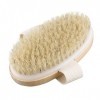 Winomo naturel corps brosse en bois salle de bain douche brosse sans manche