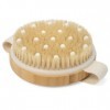 C.S.M Brosse pour le corps pour une exfoliation humide ou sèche et douce pour une peau plus lisse et plus lumineuse - élimine