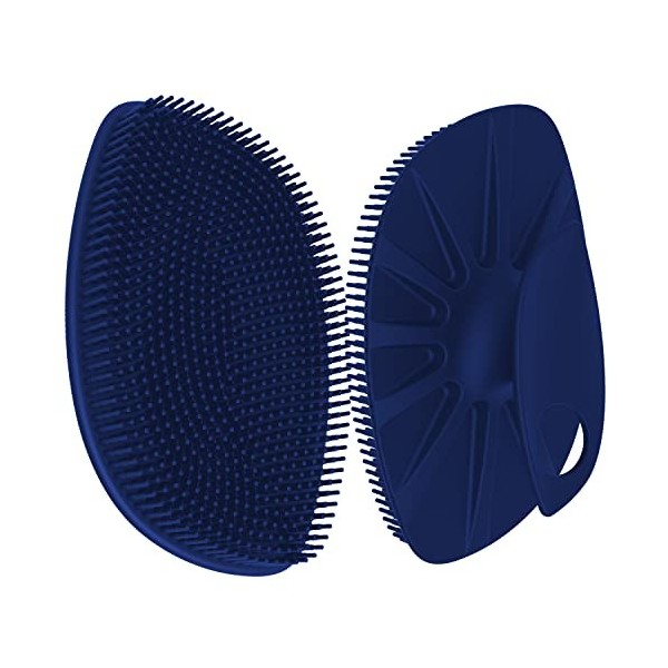 HieerBus Brosse pour le corps en silicone-brosse de massage corporelle douce et confortable, Pour la douche et le bain, Pour 