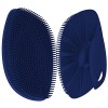 HieerBus Brosse pour le corps en silicone-brosse de massage corporelle douce et confortable, Pour la douche et le bain, Pour 