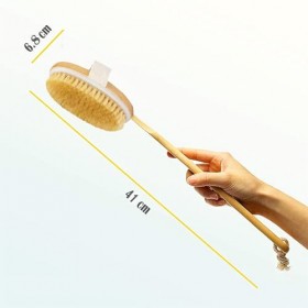 BAYINBROOK Brosse de bain,Brosse Pour Le Corps,Brosse de Massage,Bross de corps brosse de massage Améliore la circulation san