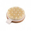 Brosse pour le corps La brosse exfoliante La brosse de bain à poils naturels pour éliminer les toxines cellulites de la peau 