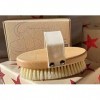 Stephanie Franck Beauty - Dry Brushing Body Brush - Brosse de Massage à sec - en Poils naturels et Bois de Hêtre FSC - pour l