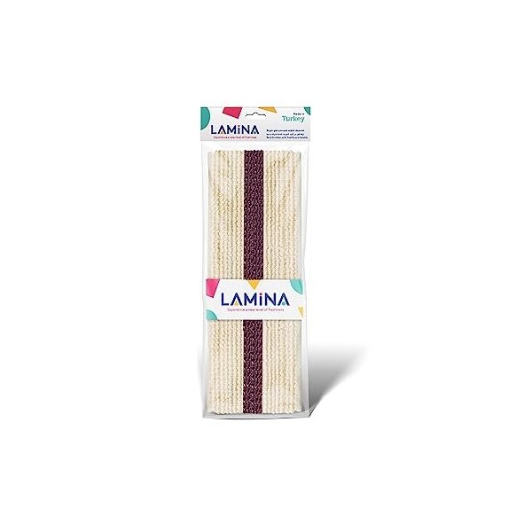 Lamina Brosse à dos 70 cm - Pour le dos - Pour la douche - Pour le bain - Pour exfolier le corps - Pour le corps - Violet et 