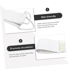 TOPBATHY 2Pcs Épurateur Peau Brosse Épurateur De Corps Épurateur De Nettoyage Éponge Naturelle Brosse DÉpurateur De Bain Bro