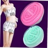 minkissy Gants de nettoyage pour le corps, brosse de massage pour le corps, rouleau de douche, brosse exfoliante, outil de fi