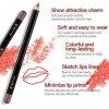 12pcs / Set Imperméable à Leau Longue Durée Lip Liner Crayon Lipliner Pen Maquillage Cosmétique