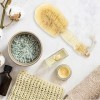 Générique Brosse en sisal Soins du Corps Douche brossage Usure Outil de récurage Bain Propre réduire Manche en Bois Lavage Sa