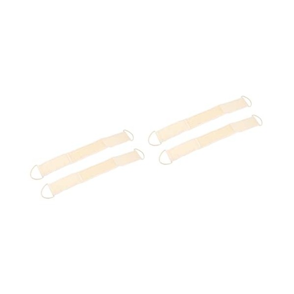 Alipis 4 Pcs Épurateur Peau Brosse De Nettoyage Épurateur Éponge De Nettoyage Éponge De Bain Naturelle Corps Éponges De Luffa