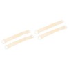 Alipis 4 Pcs Épurateur Peau Brosse De Nettoyage Épurateur Éponge De Nettoyage Éponge De Bain Naturelle Corps Éponges De Luffa