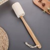 Uomitaff Luffa Naturel à Long Manche Brosse de Massage Gommage Serviette de Bain frotter Le Dos Brosse de Bain Fournitures Ép