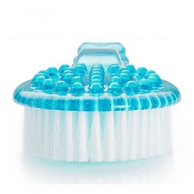 TRIXES Brosse Bleue avec Long Manche pour Masser Frotter le Dos Douche Bain Aide pour le Lavage