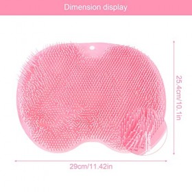 2Pcs Laveur de Pieds de Douche,Liwein Silicone Foot Brush Épurateur de Pieds de Douche Silicone Foot Massager Silicone Foot S