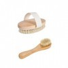 Manche en bois Brosse pour nettoyage du visage manuelle Brosse corporelle Vous aide nettoyer votre visage en profondeur,élimi