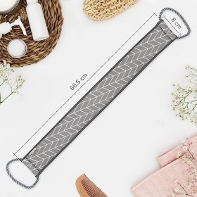 Joejis Brosse dos Douche - Gommage Corporel En Fibre Végétale Naturelle - Exfoliant Pour Le Dos Homme Et Femme - Brosse Douc