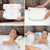 Coussin De Bain | Coussin De Soutien pour Le Cou, Le Dos, Les Épaules Et La Tête | avec Ventouses Antidérapantes | Coussin De