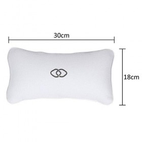 YUET Oreillers De Bain Pour La Tête Et Le Cou Coussin Antidérapant Oreiller De Baignoire Maison Spa Gonflable Dos Épaules Rep