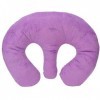 Coussin doreiller de poitrine, oreiller de soutien efficace et sûr et durable, doux, pour salon de beauté pour femmes purple