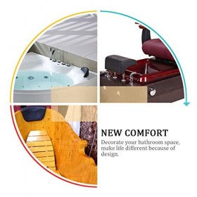 Oreiller De Bain, Oreiller De Tapis De Bain en Cuir Imperméable, Appuie-tête De Tapis De Bain Antidérapant, Séchage Rapide Et