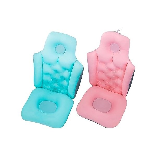 Oreillers de Bain pour Soutien de la tête et du Cou de la Baignoire | Oreiller de Baignoire Spa | Oreiller de Bain Complet à 