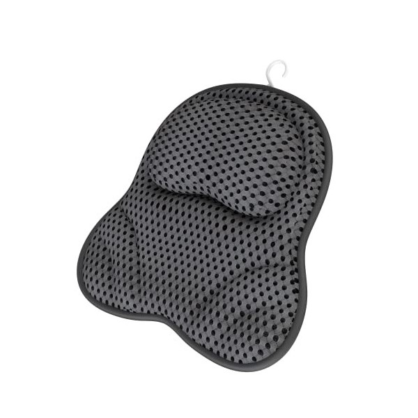 Coussin de bain de luxe gris - Super confortable et épais - Temps de séchage ultra rapide pour femme/maman/elle