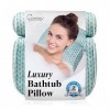 Lady McBath Oreiller de bain de luxe pour le cou et le dos - Ventouse puissante, lavable en machine Accessoire de baignoire p