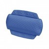 Spirella Coussin de Baignoire PVC Alaska 32x23cm Bleu éléctrique