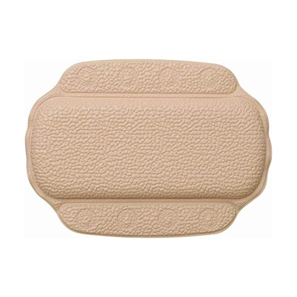 Baveno Grund marbre Tapis de Baignoire, 100% Caoutchouc synthétique, PVC, Weiss, 24 x 32 cm