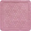 Baveno Grund marbre Tapis de Baignoire, 100% Caoutchouc synthétique, PVC, Weiss, 24 x 32 cm