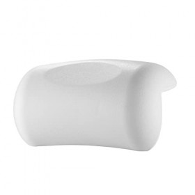 Oreiller de Bain, Coussin de Bain, Imperméable Coussin de Bain PU, Oreiller pour Baignoire avec Ventouses, Oreiller de Bain E