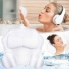 MOYKSRR Oreiller de Bain, Coussin Baignoire, Oreiller de Baignoire, Coussin de Nuque, Baignoire de Oreiller avec Technologie 