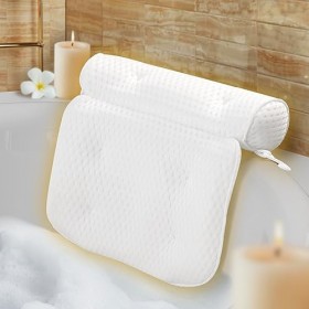 Coussin Baignoire • Coussin de bain Ergonomique & décontractant pour les  muscles Premium • Oreiller de