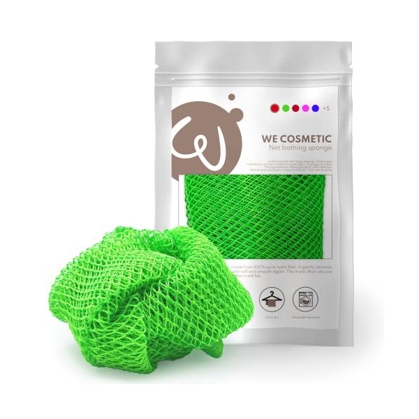 Filet de Bain Africain XL, Gant de Toilette Exfoliant, Eponge Douche, Eponge Exfoliante Corps Grande Taille 120 cm de Longeur