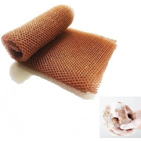 Filet Exfoliant,Filet de Bain Africain,Africain Filet Grattant de Dos,Africains Filet Exfoliant pour Corps,EPonges Africaines