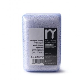 MartiniSPA Massage Color Color New Skin Éponge double action, couleurs assorties – 22 g