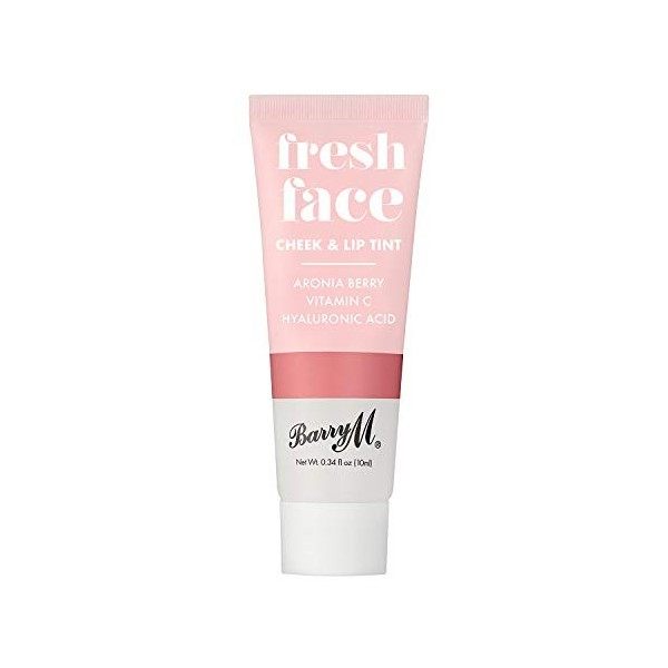 Barry M Cosmetics Teinte fraîche pour le visage, les joues et les lèvres - Teinte radieuse avec formule mélangeable - Rose d